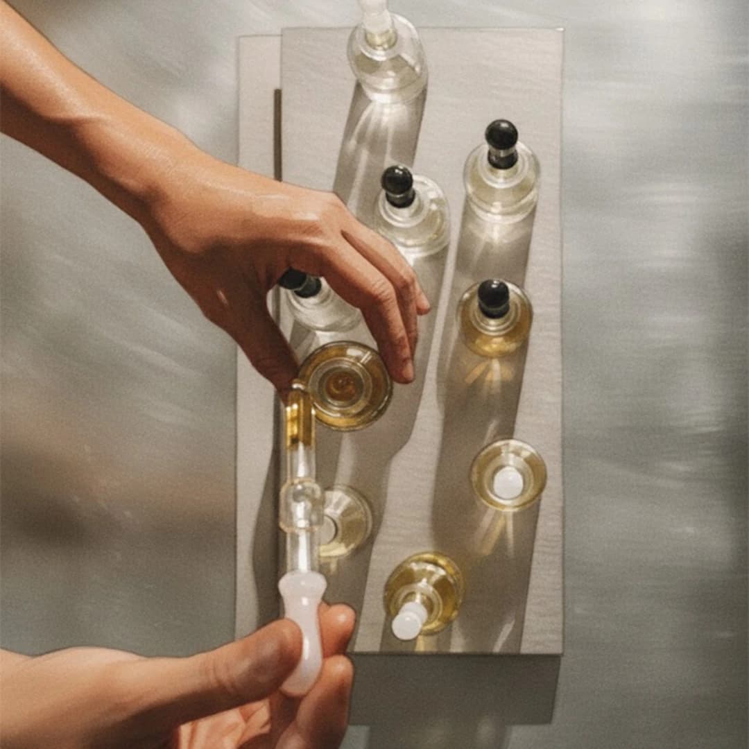 Argeville perfume bottle - French composition house