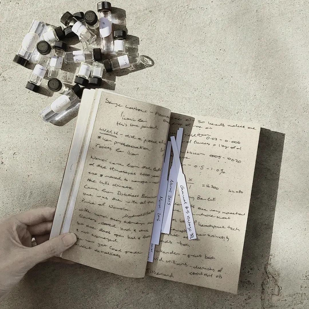 Lavender basket - French perfumery ingredients